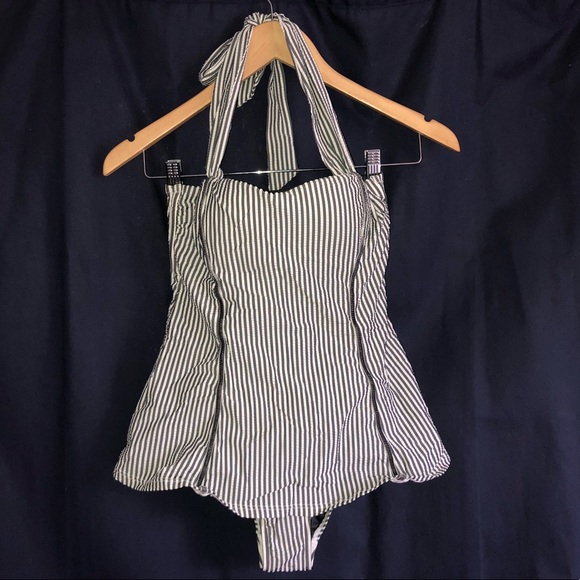 Seafolly Other - Retro Seersucker Swimsuit!